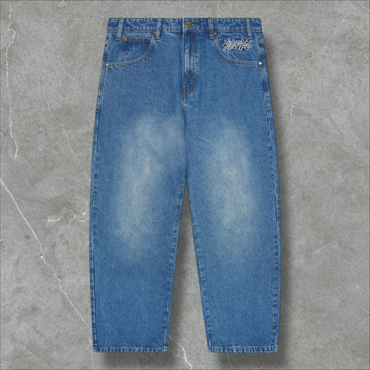 Butter Goods Ink Denim Jeans (Worn Blue)