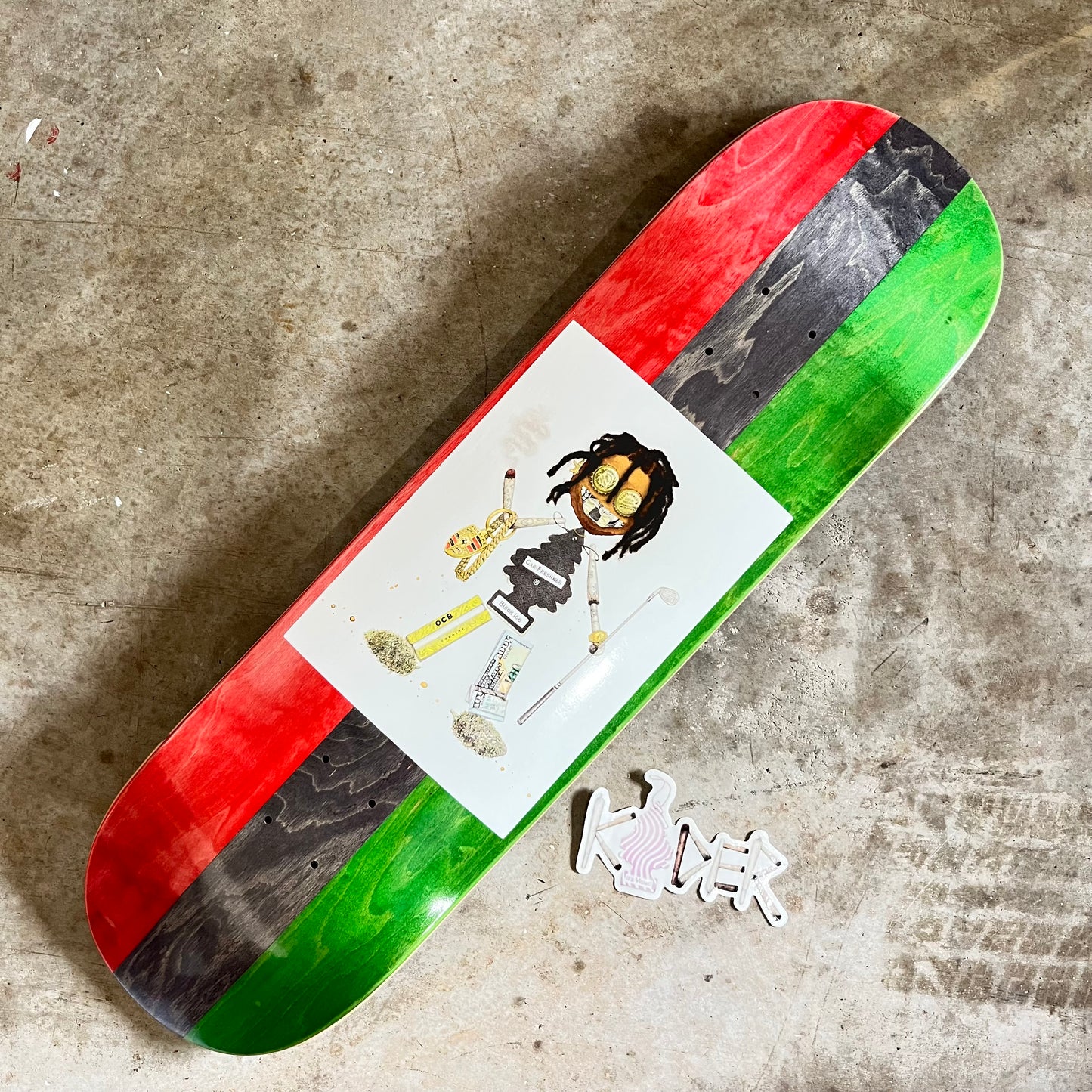 Violet Kader Sylla Trash Doll Board