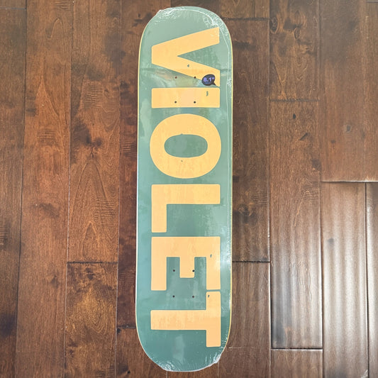 Violet VIOLET Crew Deck 8.38” (Olive)