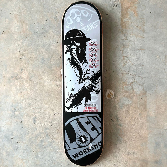 2001 Alien Workshop Cattle Cry Logo Board
