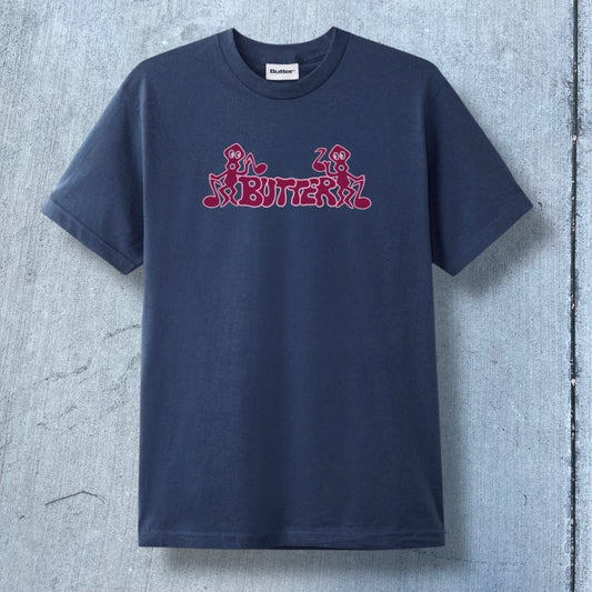 Butter Goods Notes T-Shirt (Denim)