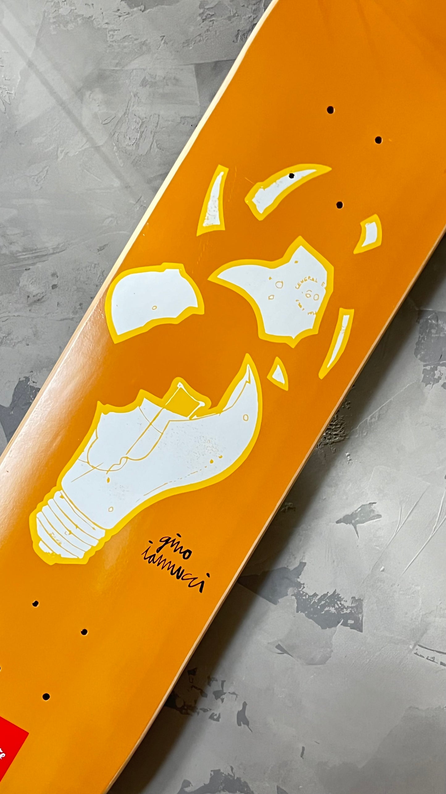 Chocolate Gino Iannucci Broken Light Bulb Board