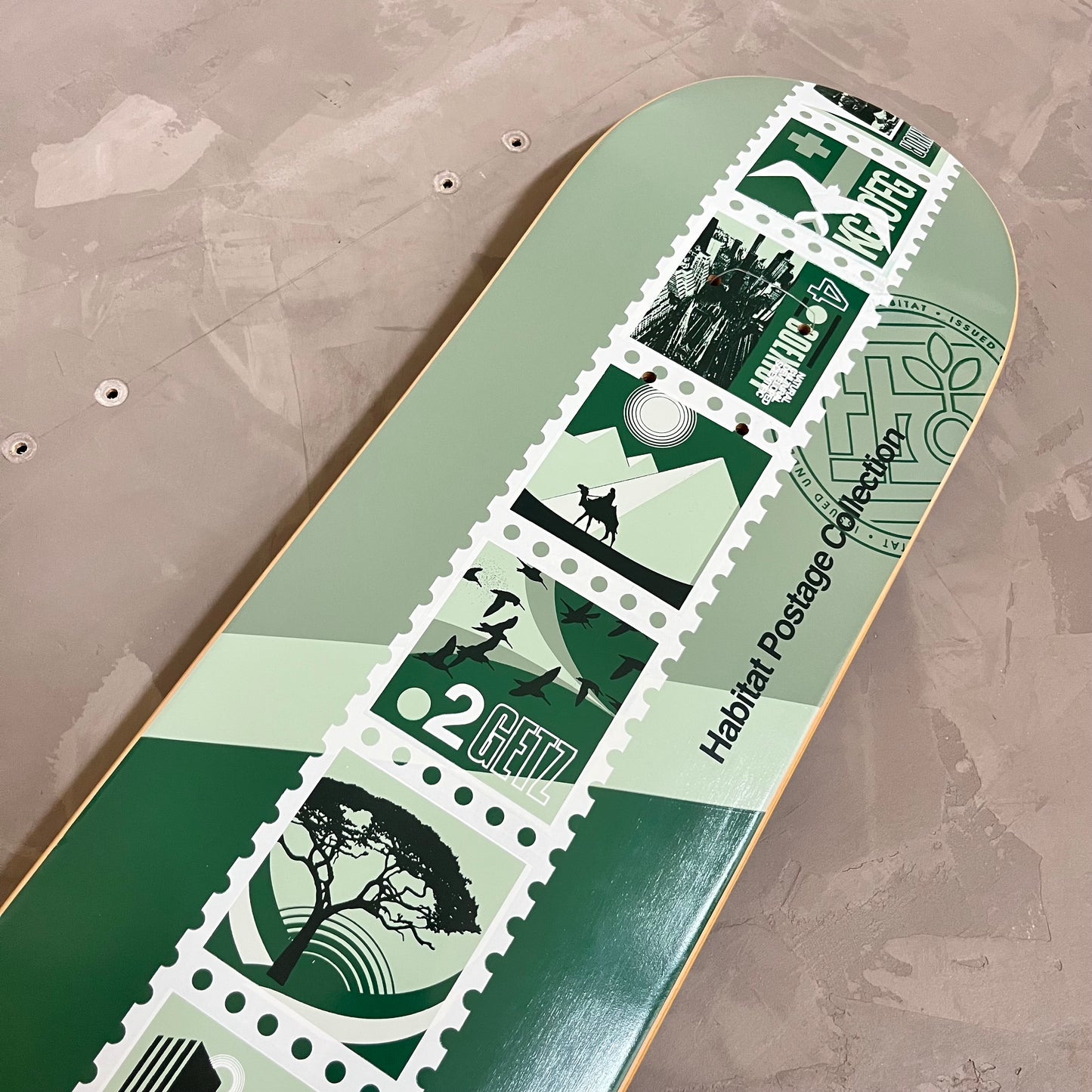 Habitat Postmark Team Logo Board(2002)