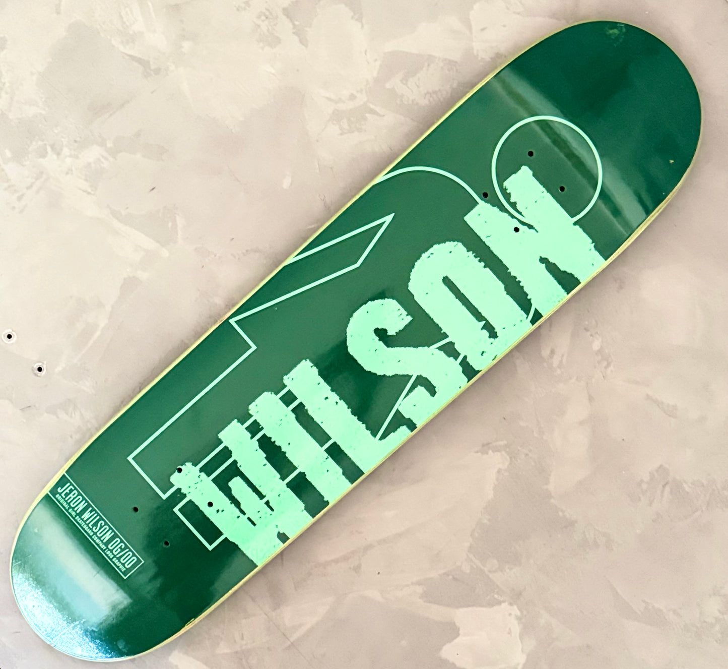 Girl Skateboards Jeron Wilson OG/OO Board