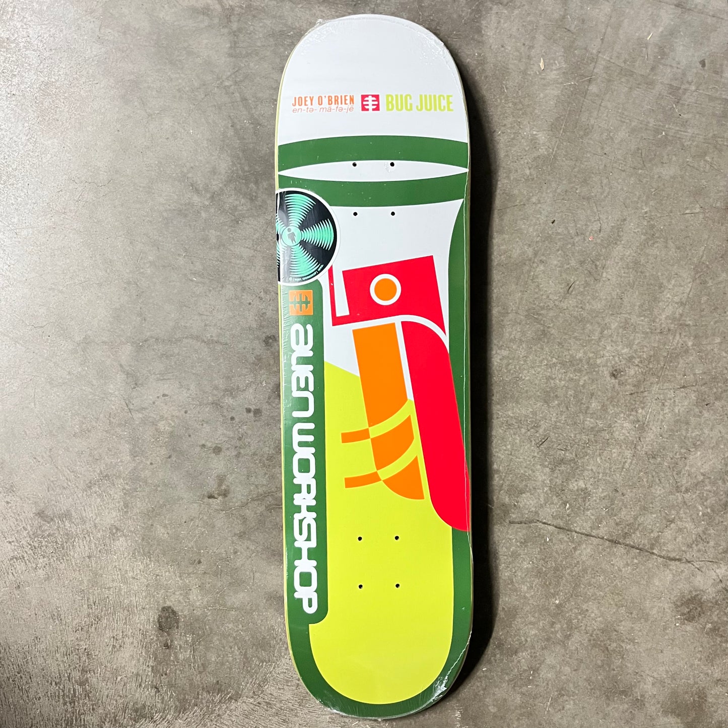 Alien Workshop Joey O”Brien Bug Juice Deck (GRIP INCLUDED)