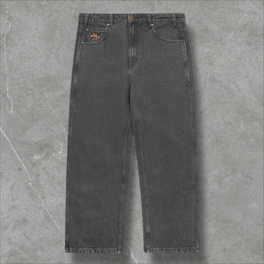 Butter Goods Pooch Relaxed Denim Jeans (Washed Grey)