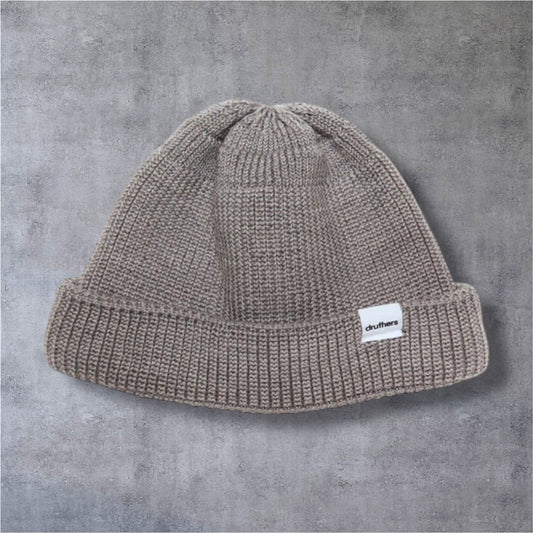 Druthers NYC Merino Wool Dockworker Hat (Grey)