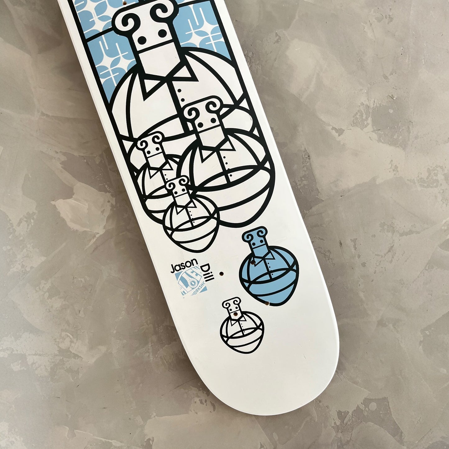 Alien Workshop Jason Dill Ivory Series Board (2001)