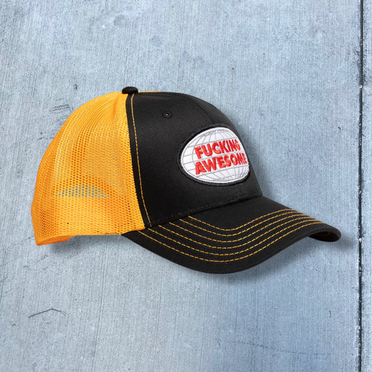 Fucking Awesome Mechanic 6 Panel Mesh Hat
