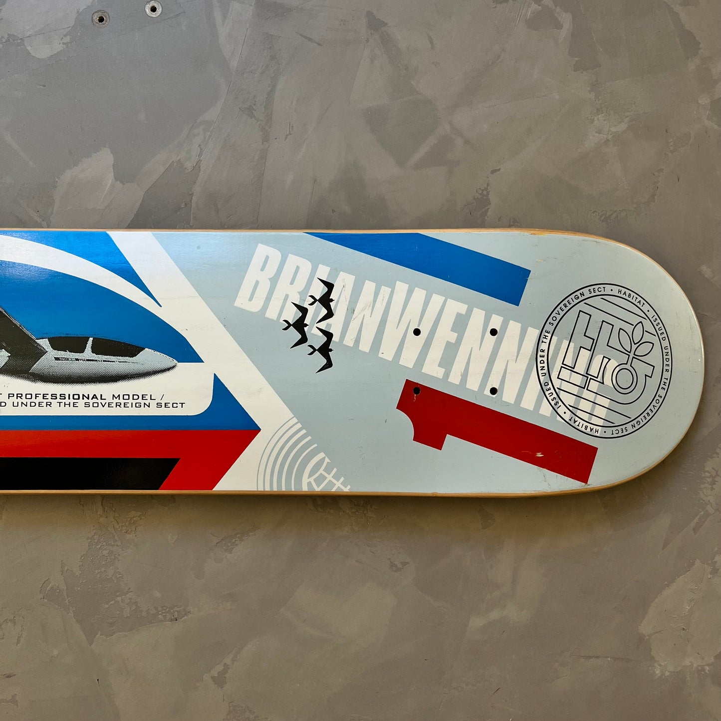 2002 Habitat Brian Wenning Glider Professional Debut Board