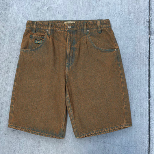 HUF Worldwide Cromer Denim Shorts (Dried Herb)