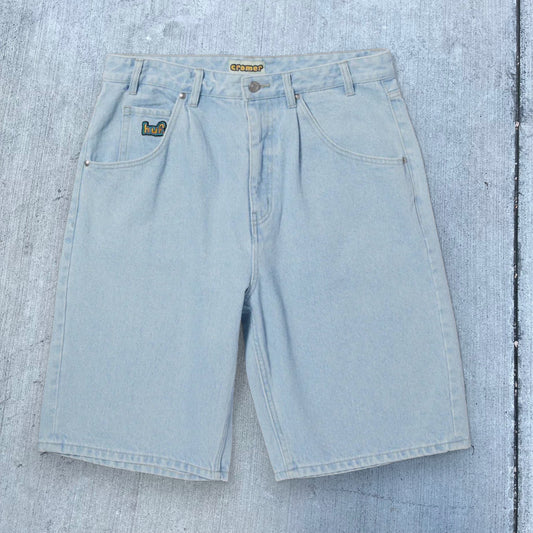 HUF Worldwide Cromer Denim Shorts (Light Denim)