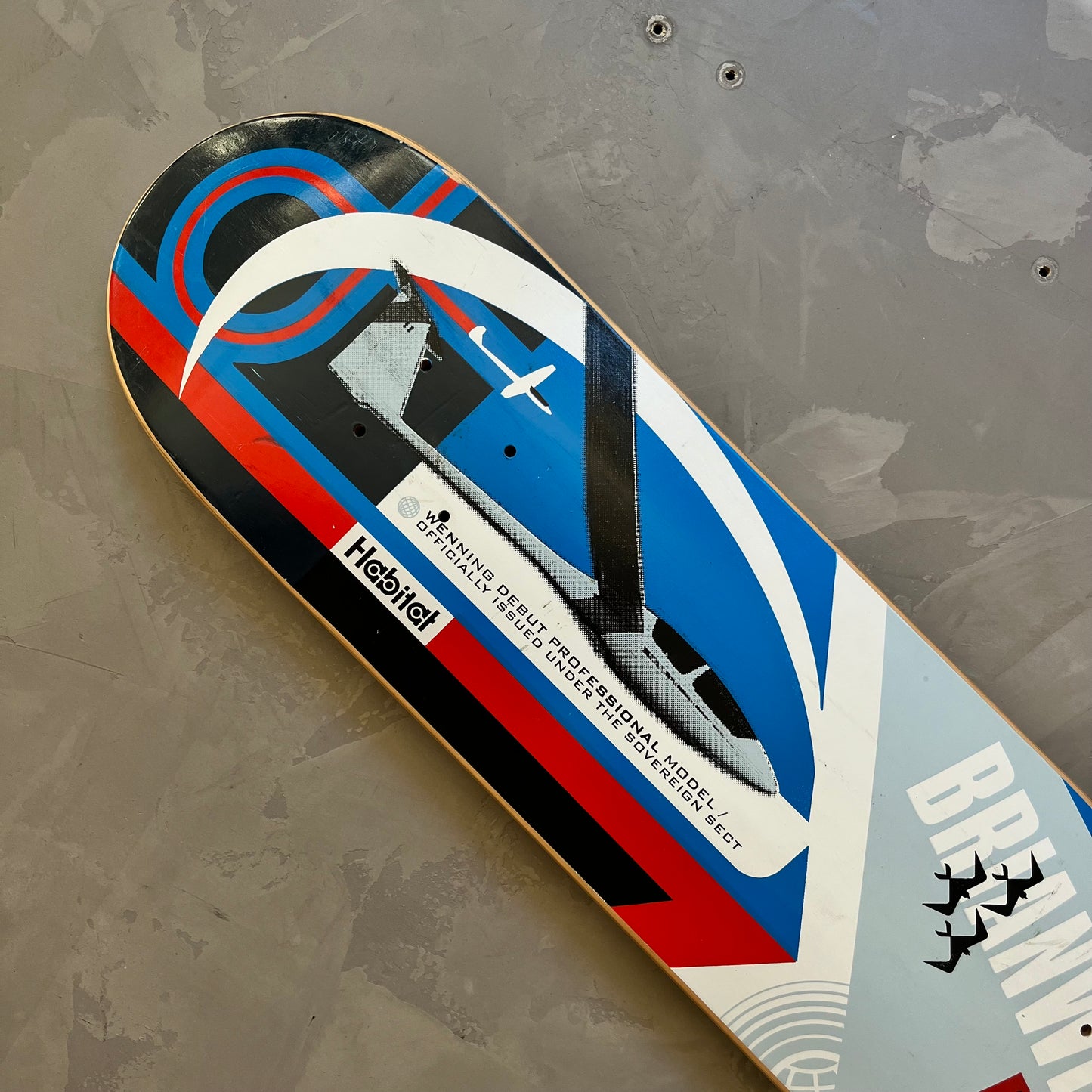 2002 Habitat Brian Wenning Glider Professional Debut Board