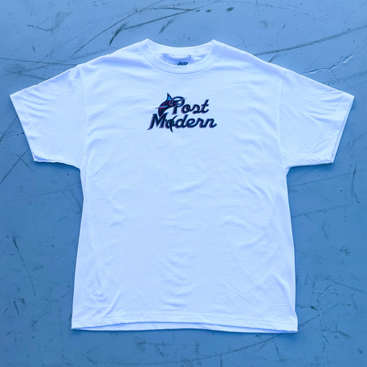 Post “I’d Rather Be Fishing” T-Shirt (White)