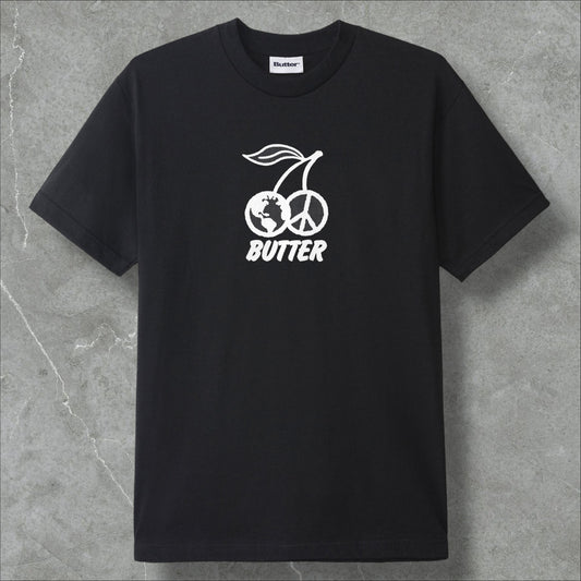 Butter Goods Cherry T-Shirt (Black)
