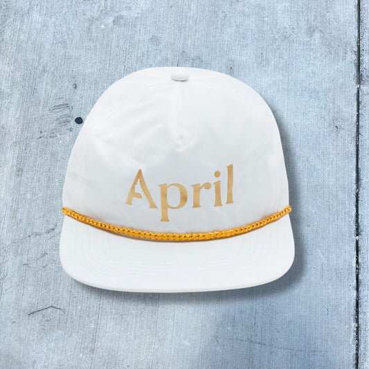 April Logo Chrome Hat