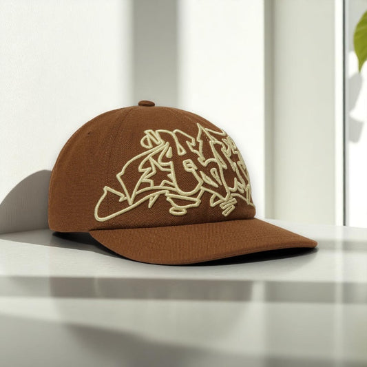HUF Worldwide Outlines Snapback Hat (Olive)
