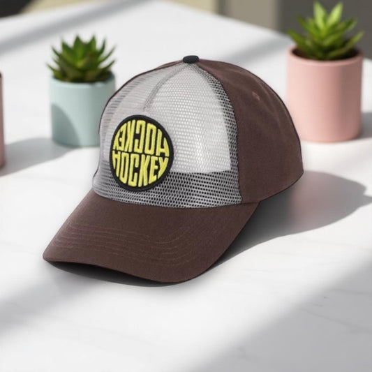 Hockey Skateboards Reverse Trucker Sewer Hat (Brown)