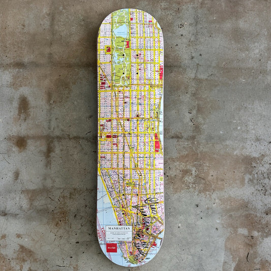 Chocolate Skateboards Gino Iannnucci Manhattan Maps Board