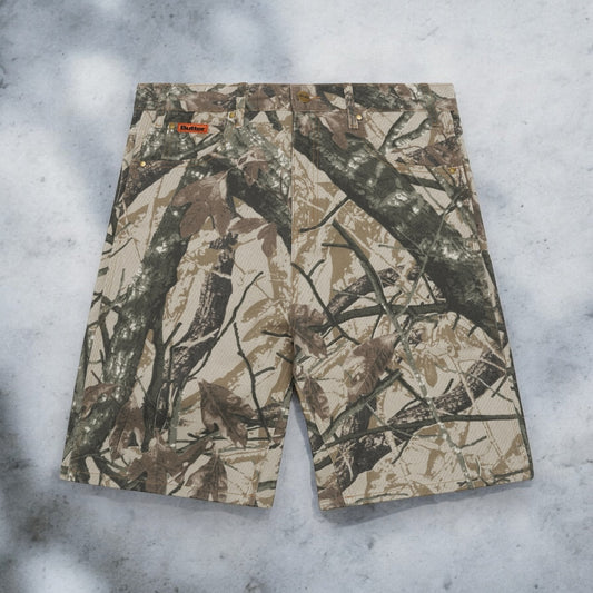 Butter Goods Foliage Camo Denim Shorts