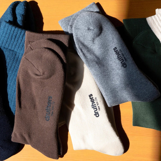 Druthers Organic Cotton Everyday Crew Sock