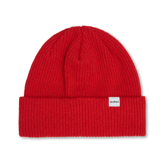 Druthers NYC Recycled Cotton Ribbed Knit Beanie