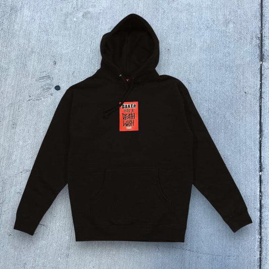 Baker Skateboards Baker Has A Deathwish Hoodie